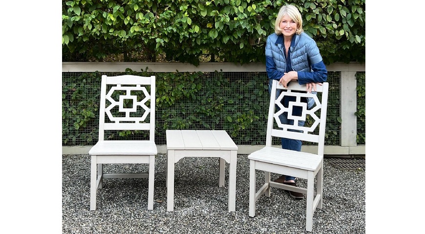 No winter blues: Martha Stewart talks about enjoying the great outdoors, beautiful outdoor living spaces and her new collection with Polywood
