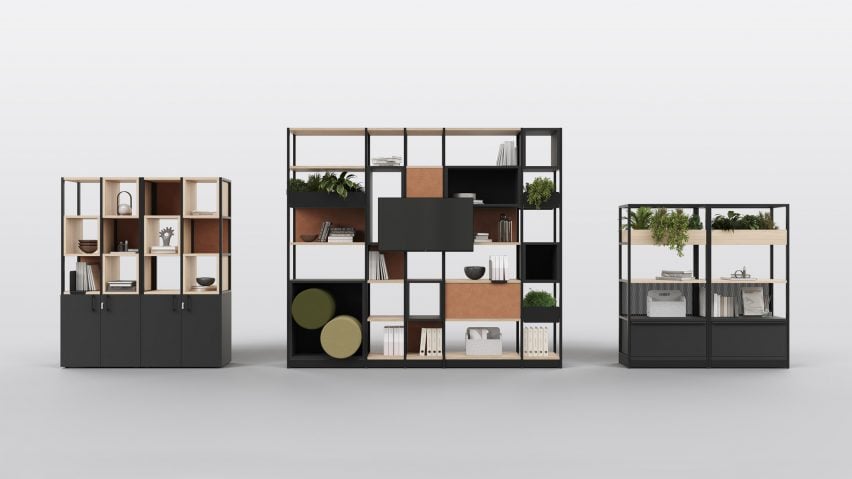 Combus shelving system from Narbutas